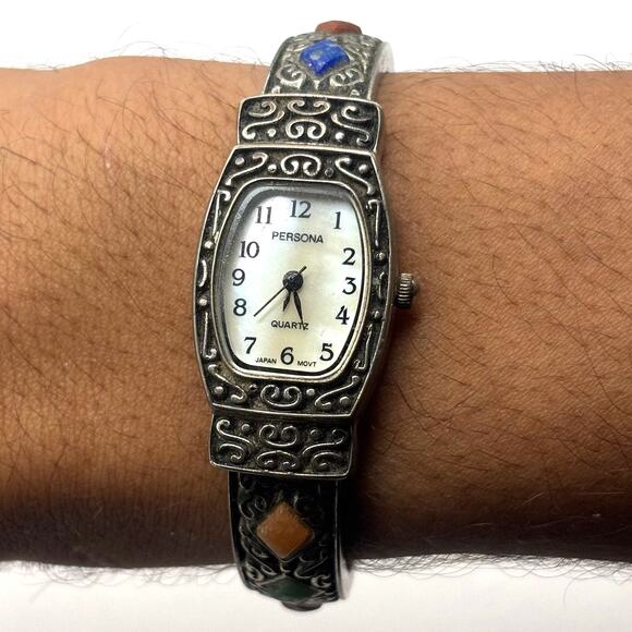 Silver Crystal Persona Watch - Picture 1 of 3